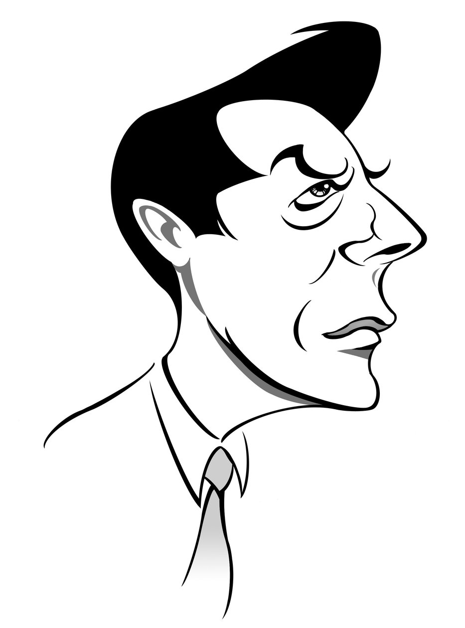 Dirk Bogarde, engelsk skådespelare och författare av Neale Osborne