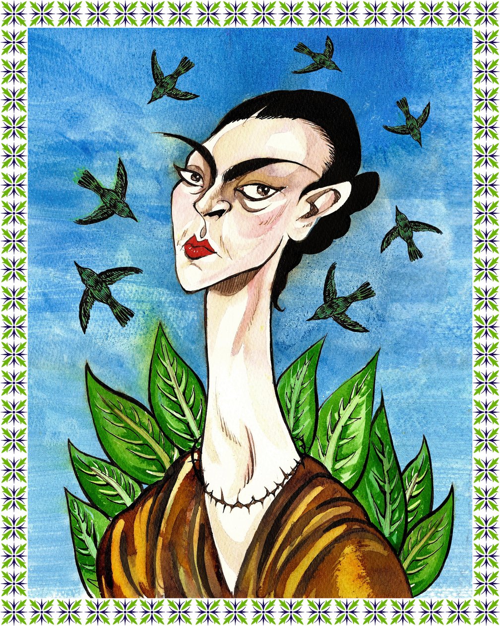 Frida Kahlo av Neale Osborne