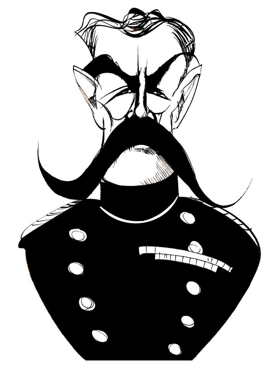 Herbert Kitchener -Irländskfödd, brittisk fältmarskalk, First Earl Kitchener av Neale Osborne