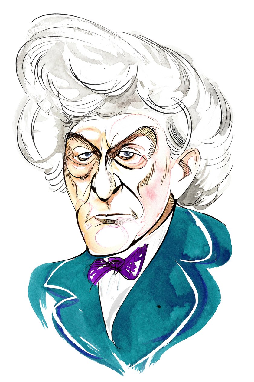 Jon Pertwee som Doctor Who i BBC:s tv-serie med samma namn av Neale Osborne