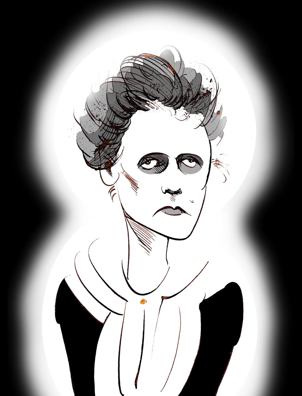Marie Curie, fransk fysiker, 1867-1934 av Neale Osborne