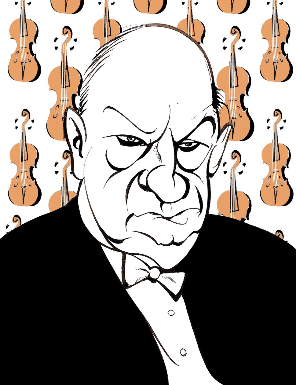 Paul Hindemith - tysk kompositör, dirigent och violist, 1895-1963 av Neale Osborne