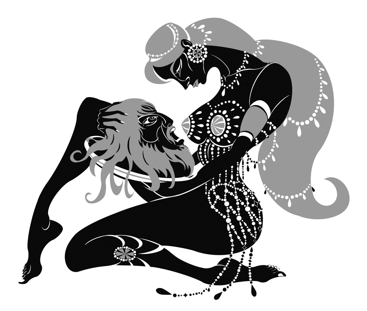 Salome - föremål för pjäs av Oscar Wilde (Salomé) och opera av Richard Strauss med samma namn av Neale Osborne