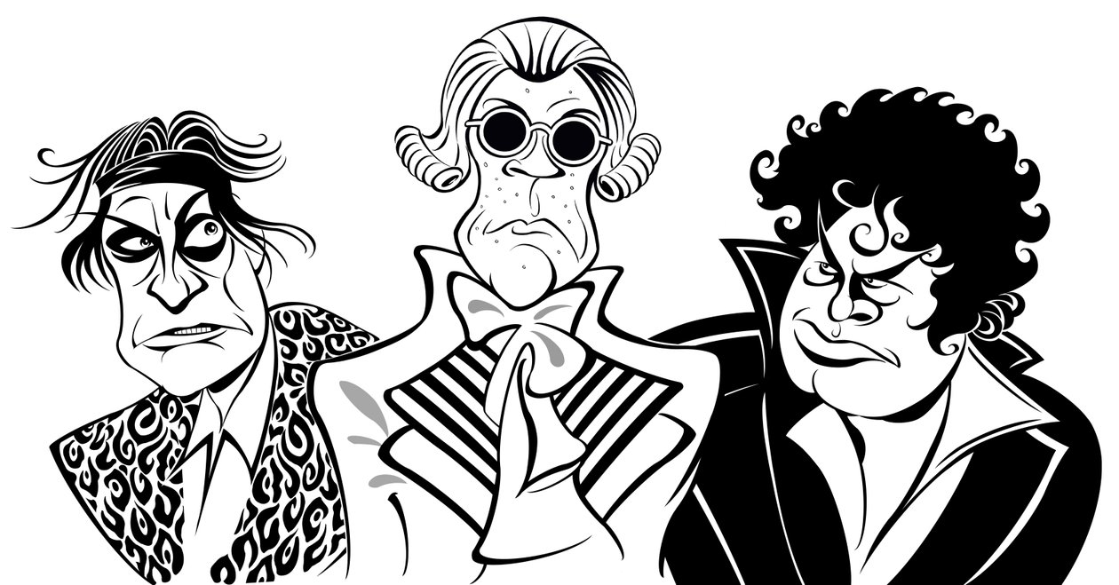 Trio av franska revolutionära ledare, 2019 av Neale Osborne