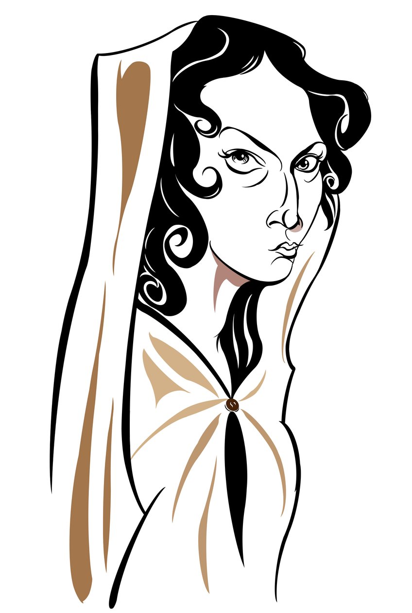 Anne Bronte, 2019 (digitalt) av Neale Osborne