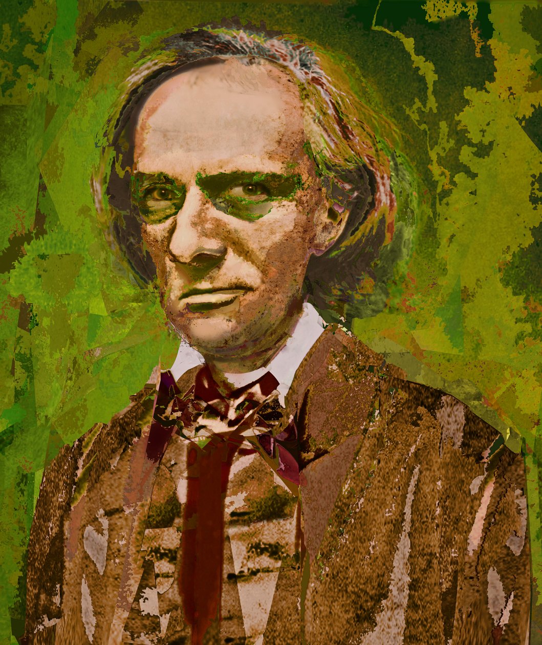 Charles Baudelaire, 2021 (digitalt) av Neale Osborne