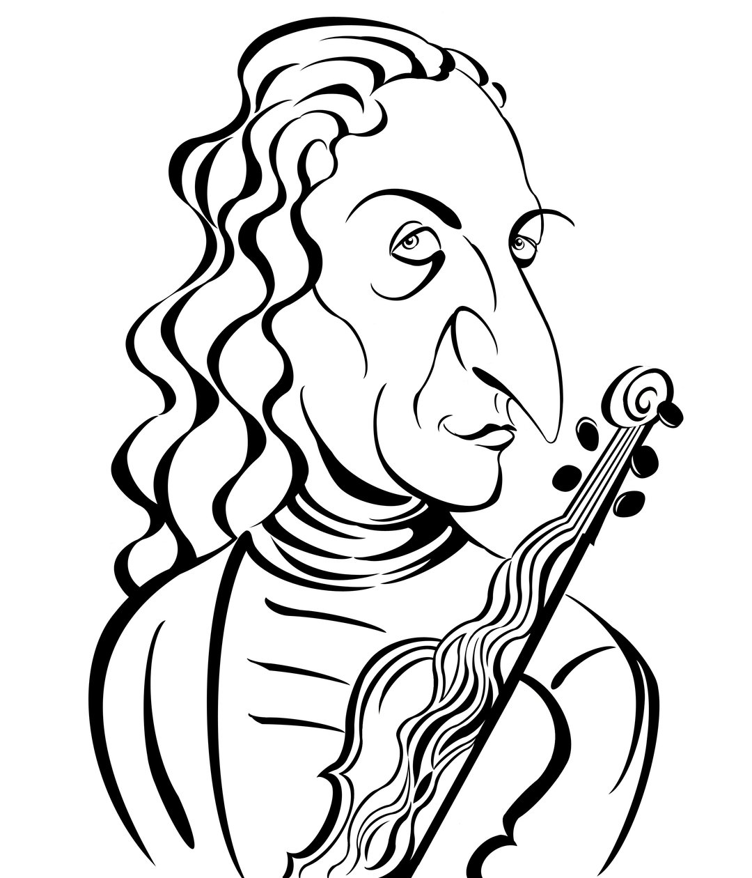 Giuseppe Tartini, 2019 (digitalt) av Neale Osborne