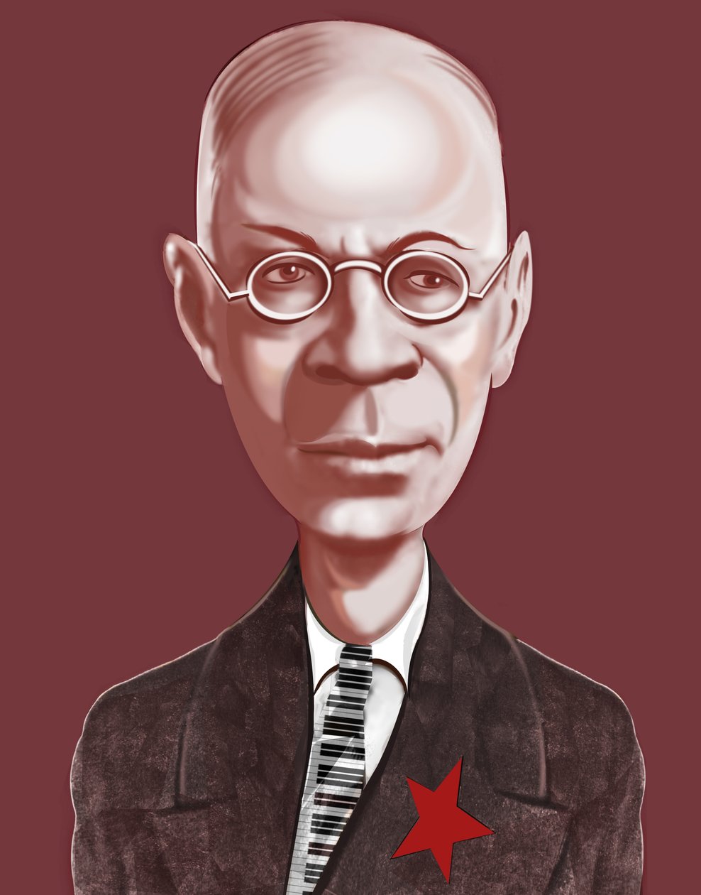 Sergey Prokofiev, 2023 (digitalt) av Neale Osborne
