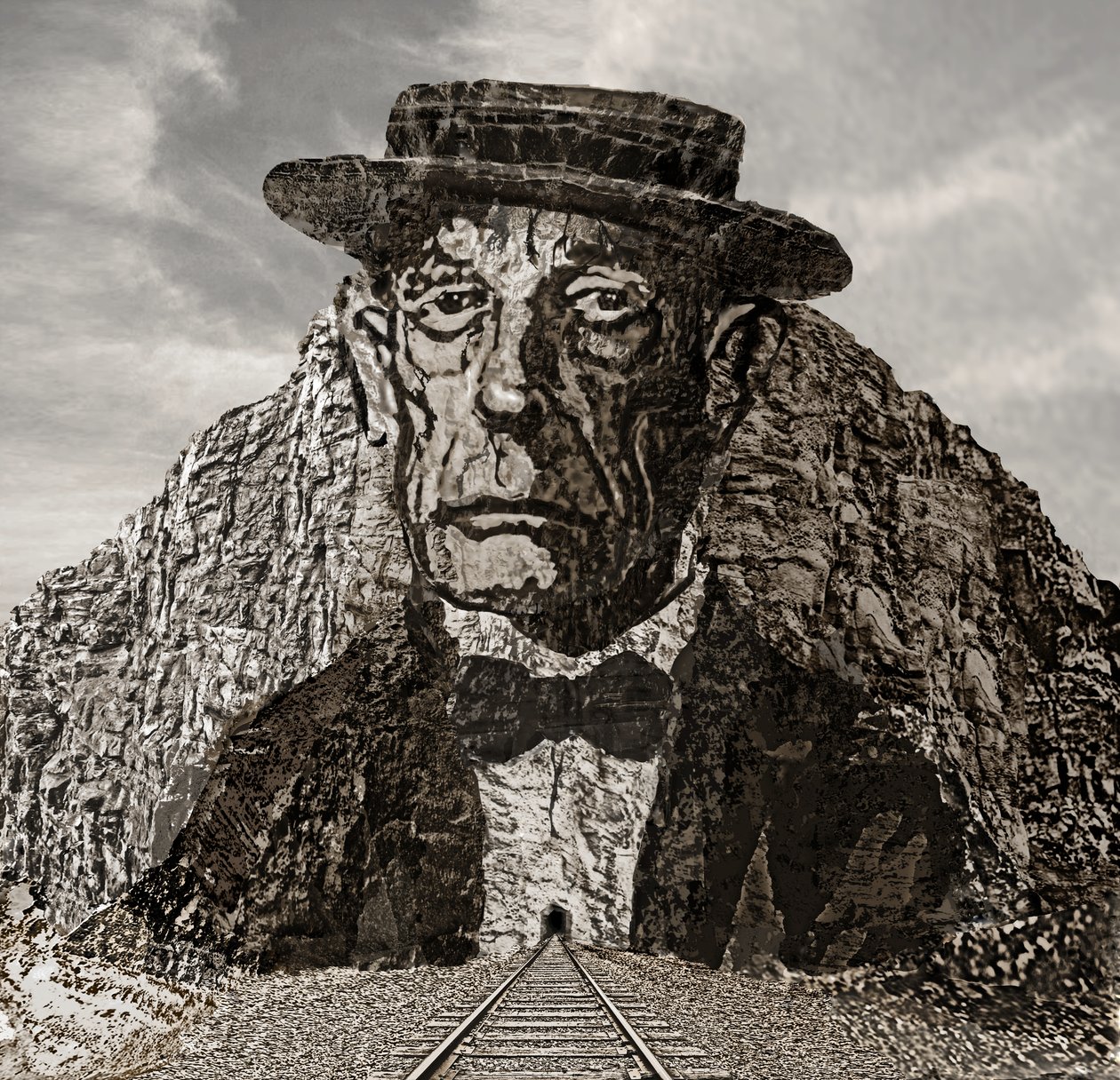 The Great Stoneface, 2021 (digital) av Neale Osborne