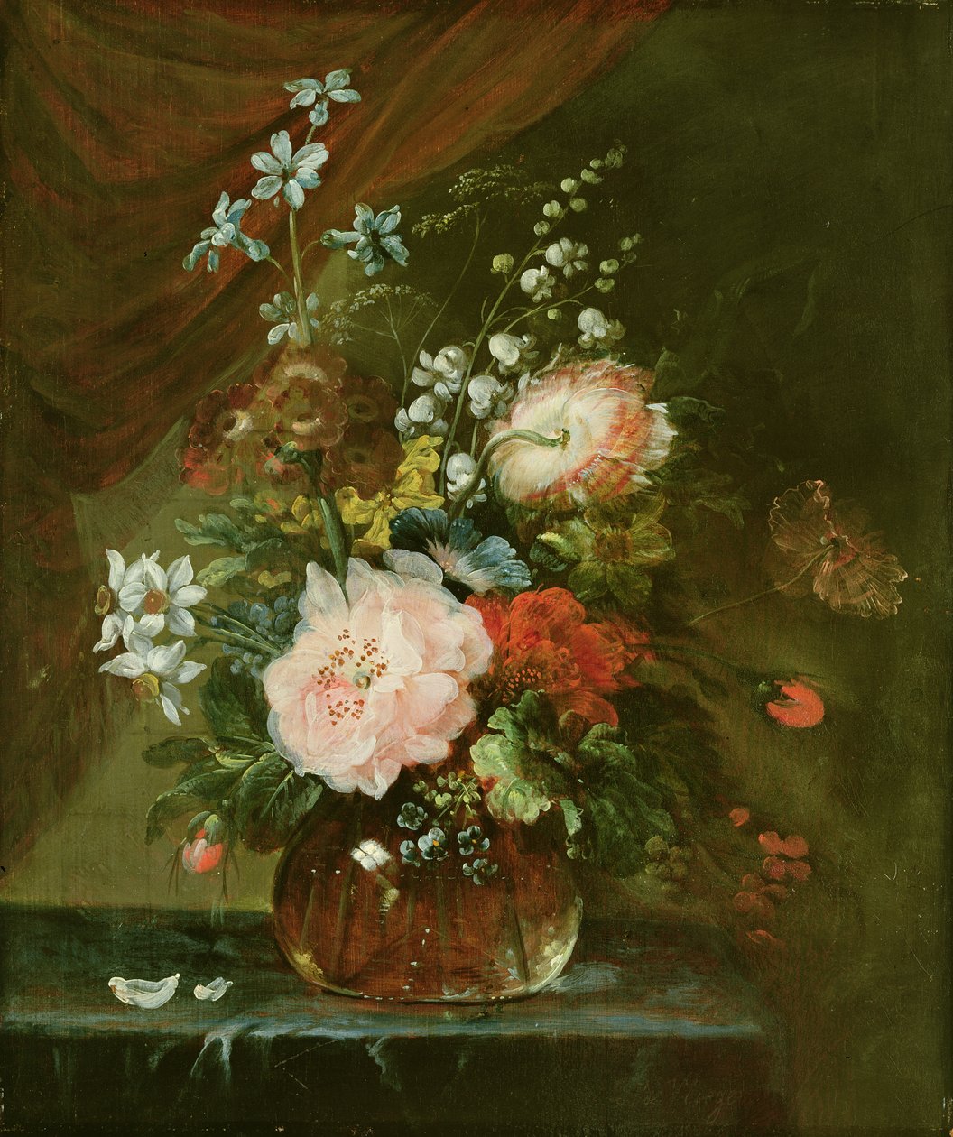 Studie om blommor av Neeltje de Vlieger