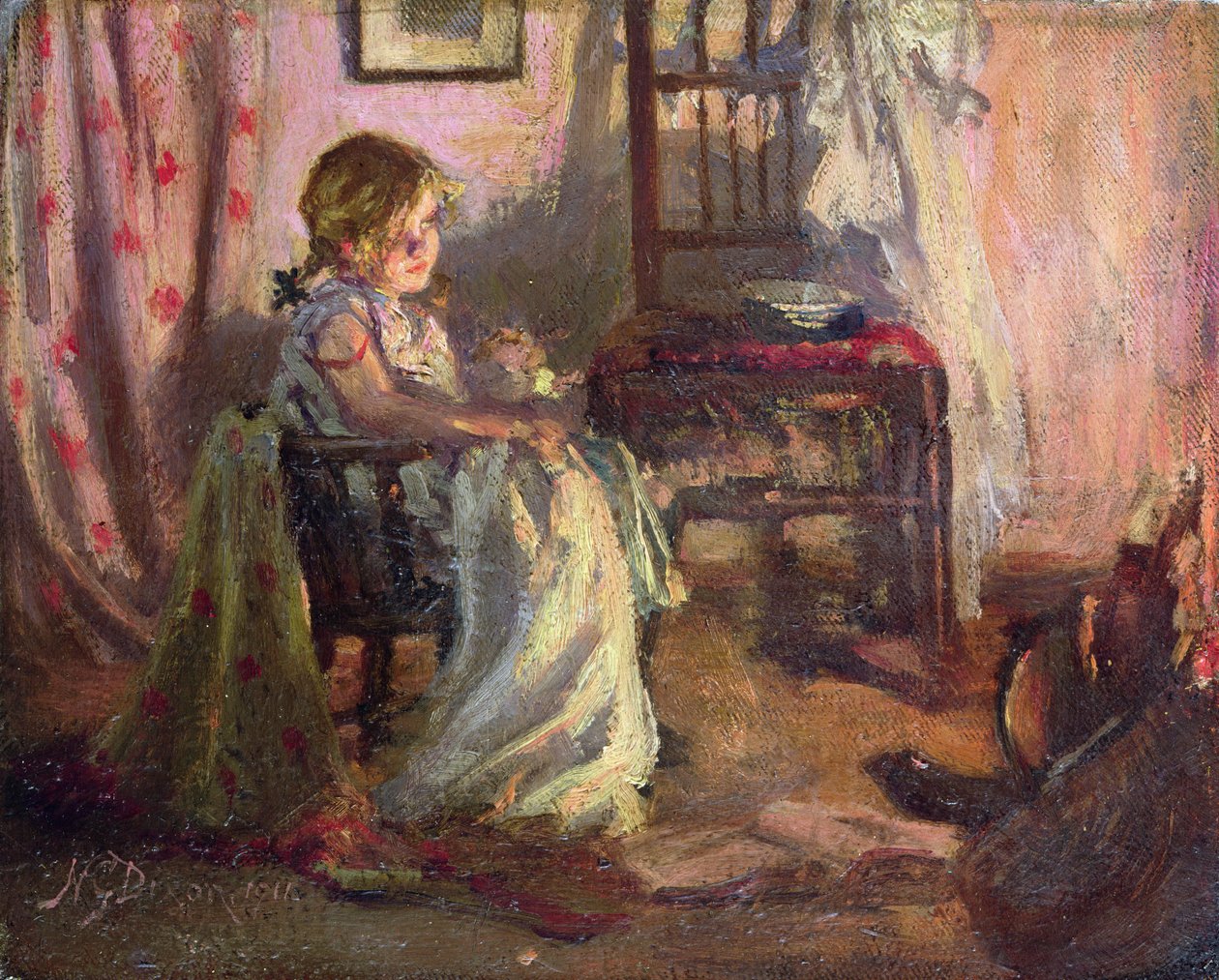 Vid brasan av Nellie Gertrude Dixon