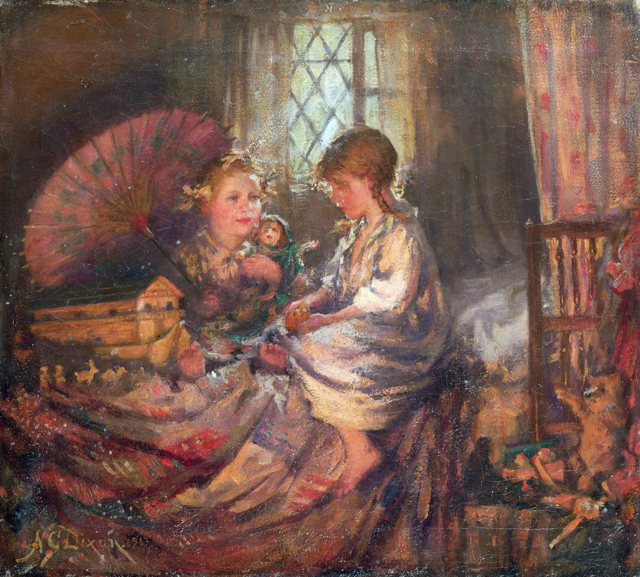 Julmorgon av Nellie Gertrude Dixon