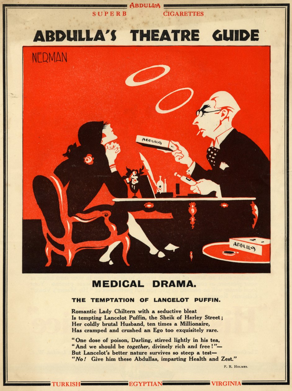 Abdulla cigaretter, 1928 av Nerman