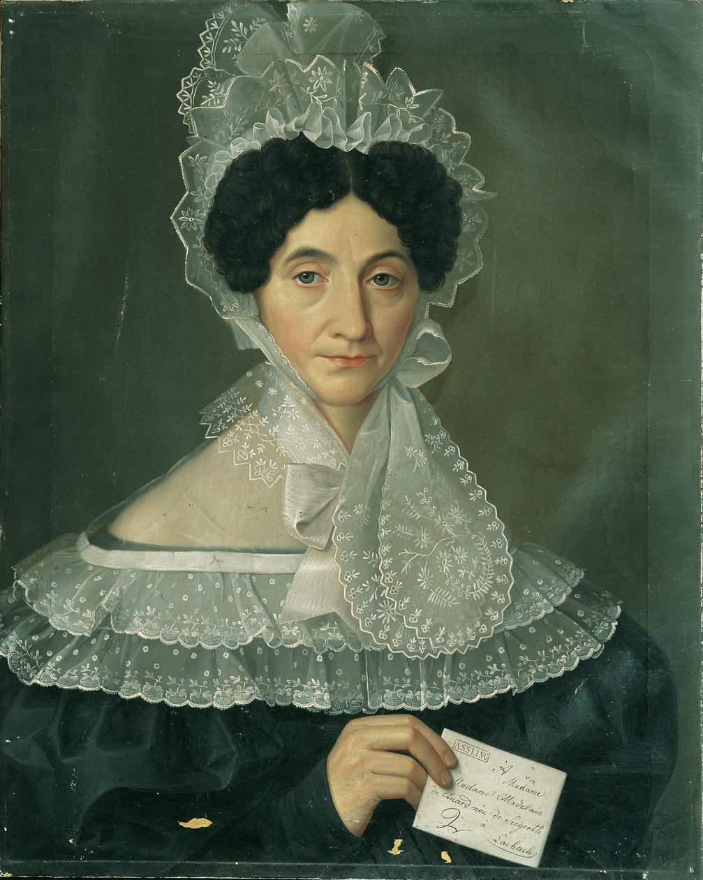 Byst av Magdalene Ruard (död 1858) av Leopold Blonder