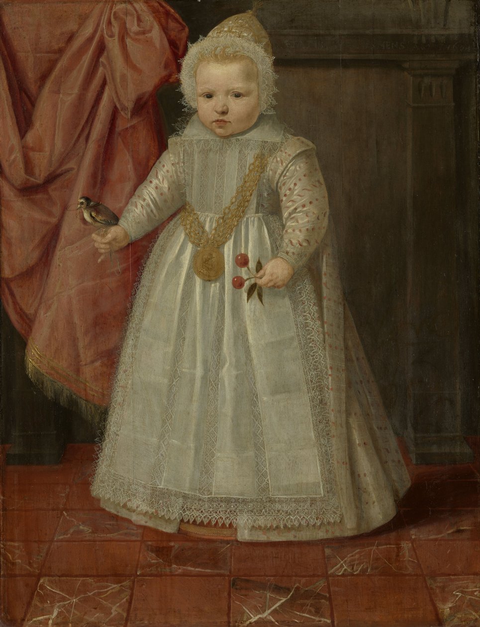 Porträtt av en pojke, möjligen Ludvig av Nassau, 1604 av Netherlandish School
