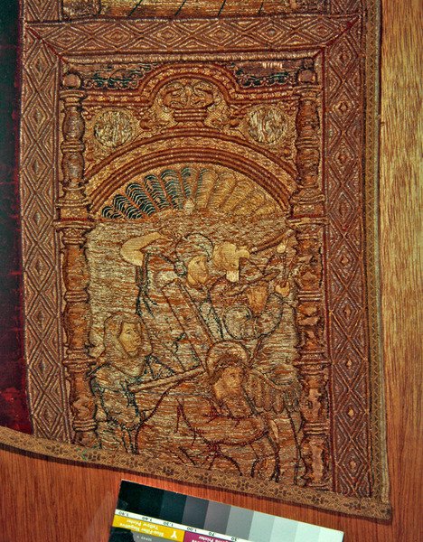 Christ Carrying the Cross (chausable) (se 391875 för detaljer) av Netherlandish School