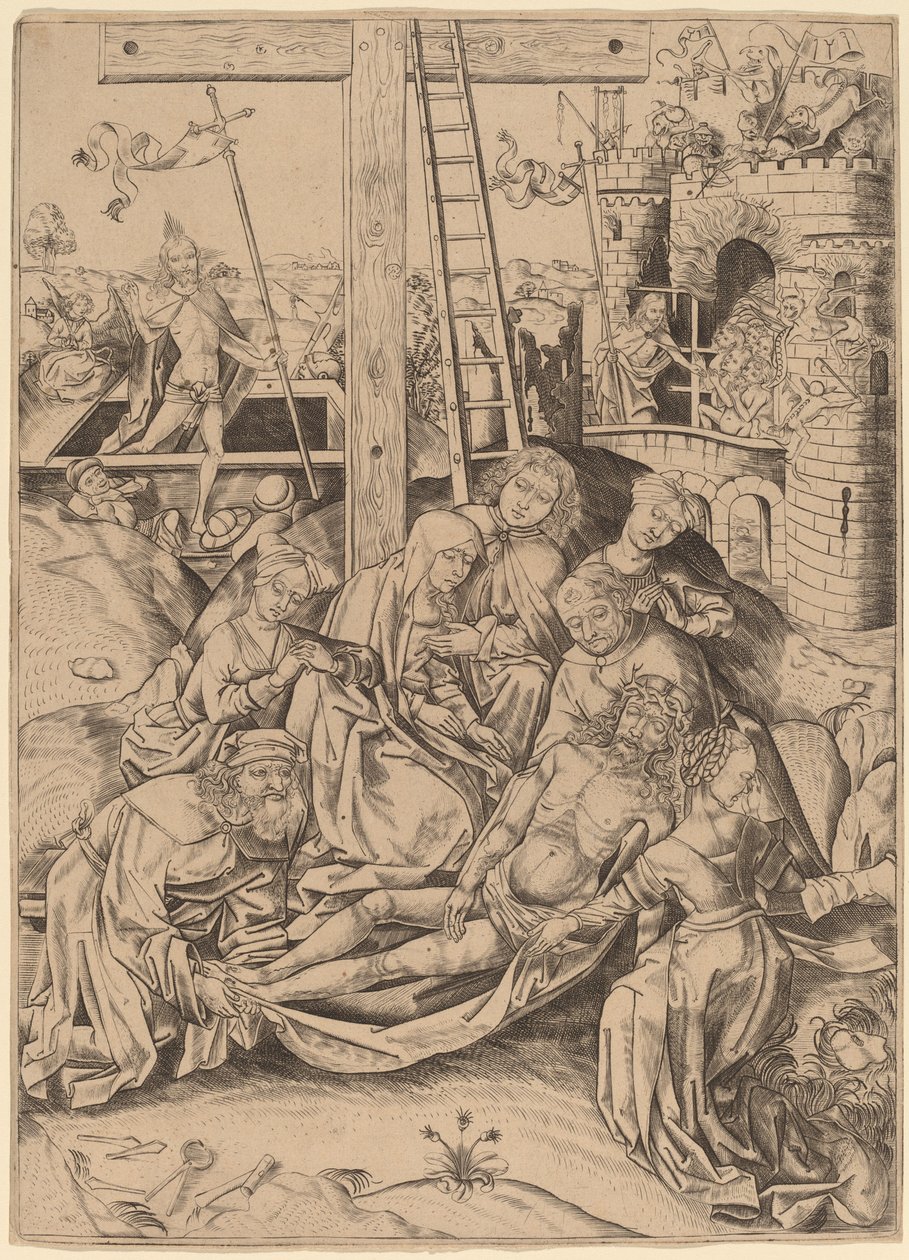 Klagosången av Netherlandish 15th Century