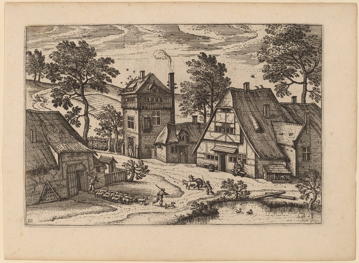 By med damm av Netherlandish 16th Century