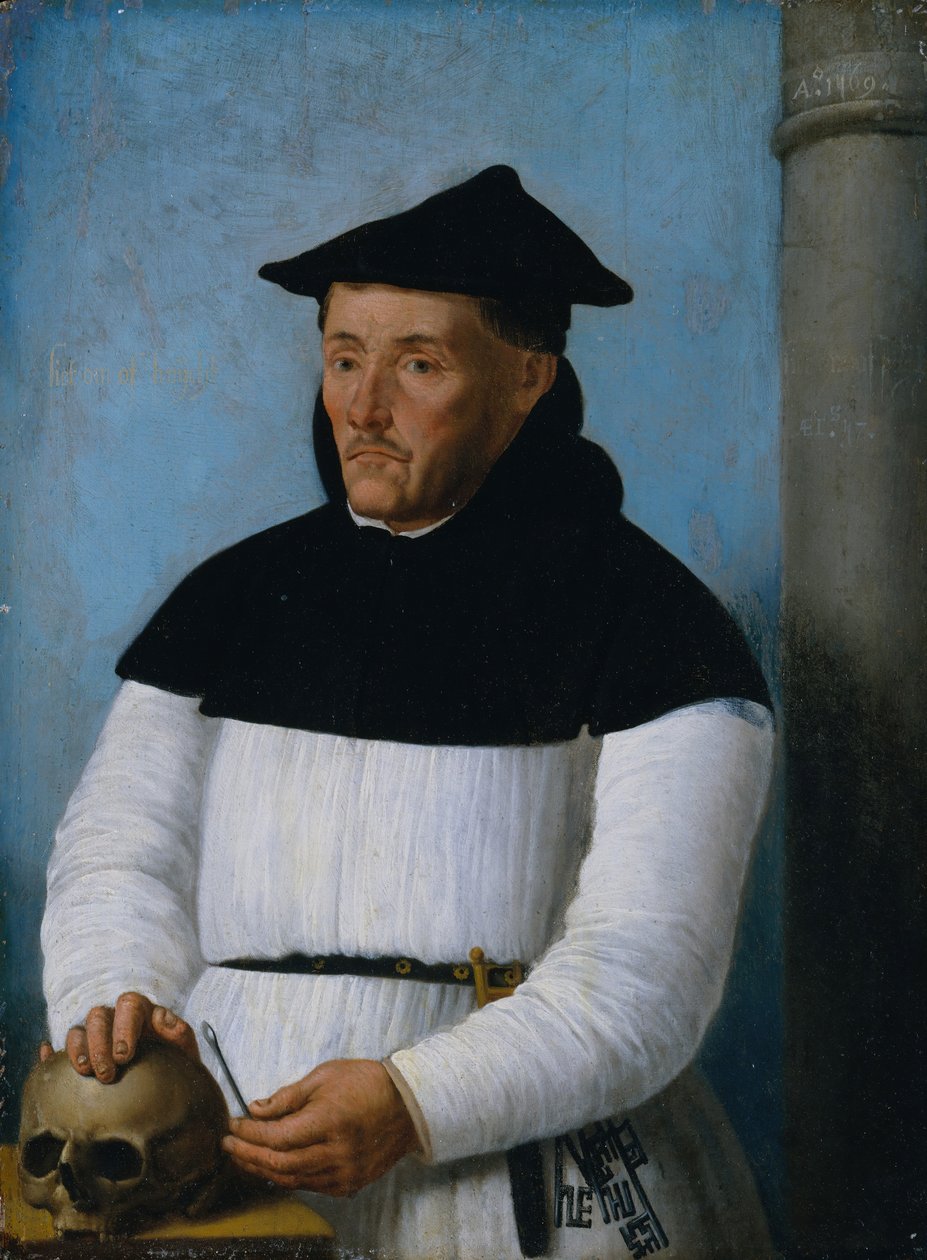 Porträtt av en kirurg. av Netherlandish Painter