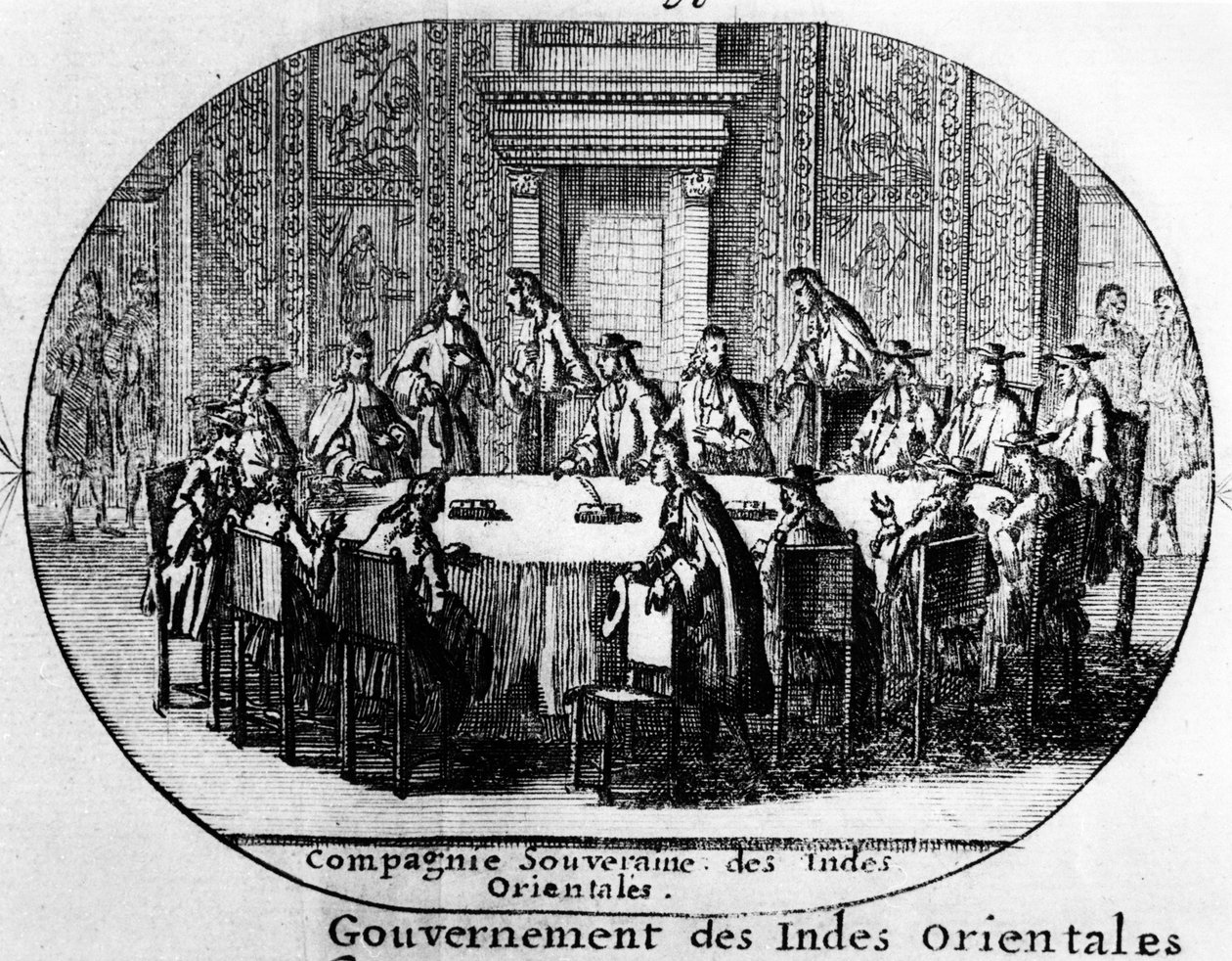 Guvernörer för det holländska Ostindiska kompaniets suveräna kompagni, tidigt 1700-tal av Netherlandish School
