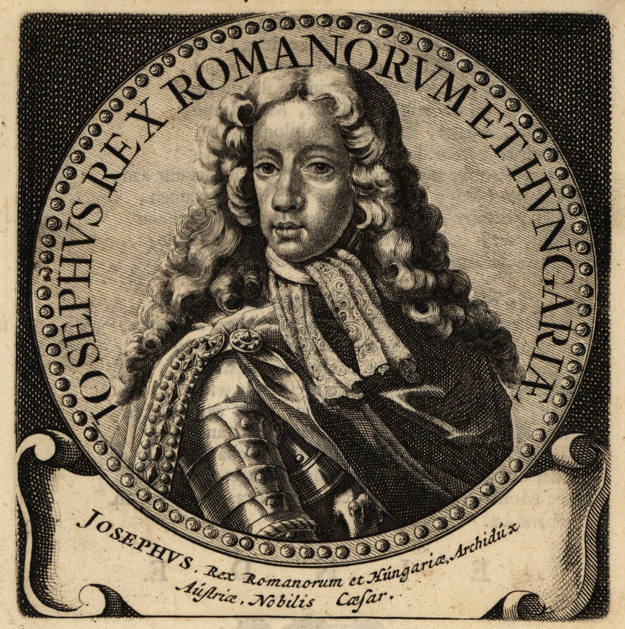 Den helige romerske kejsaren Josef I. av Netherlandish School
