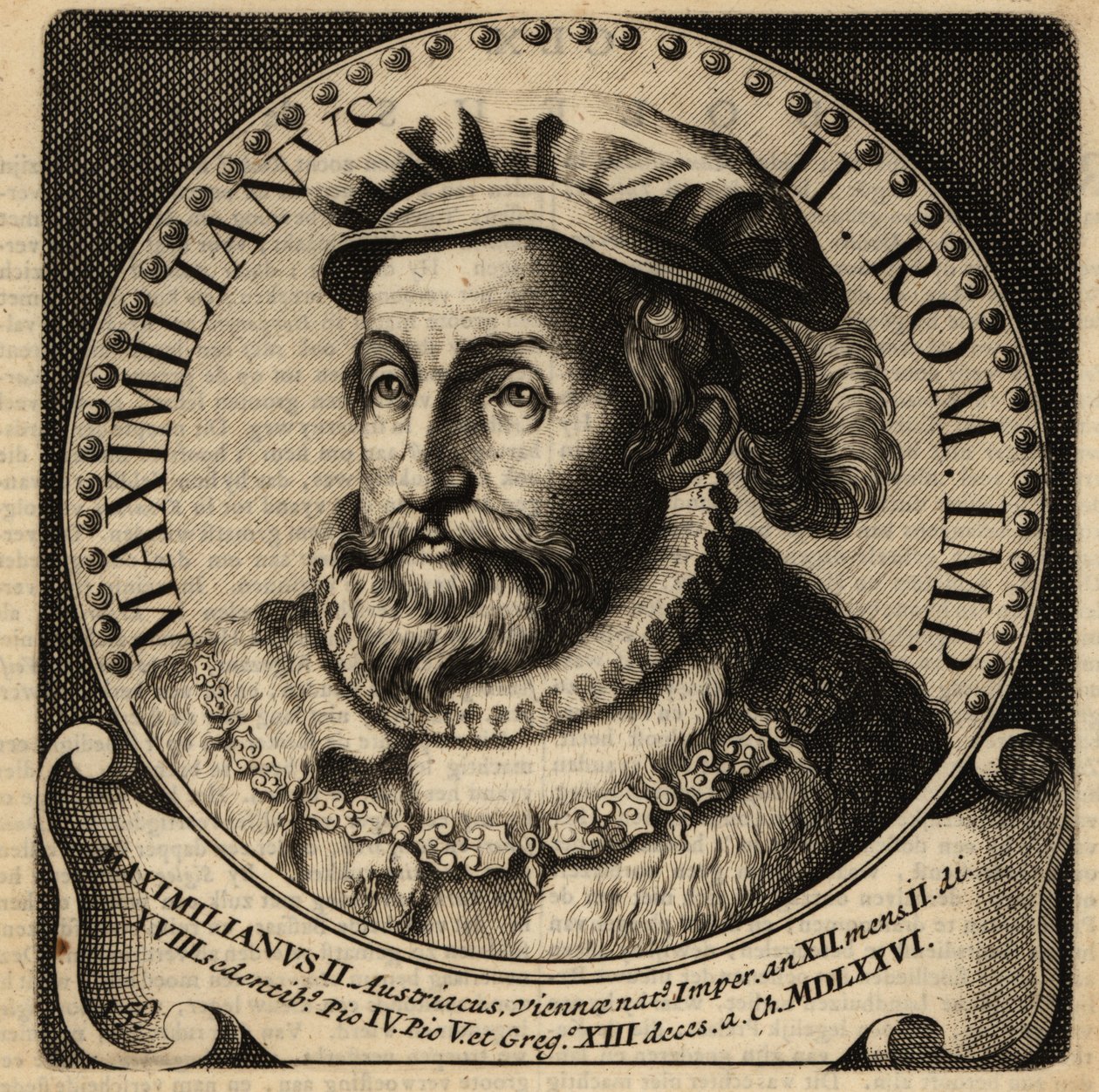 Helige romerske kejsaren Maximilian II. av Netherlandish School