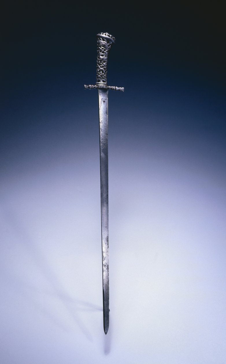 Jaktsvärd c.1760-70 av Netherlandish School