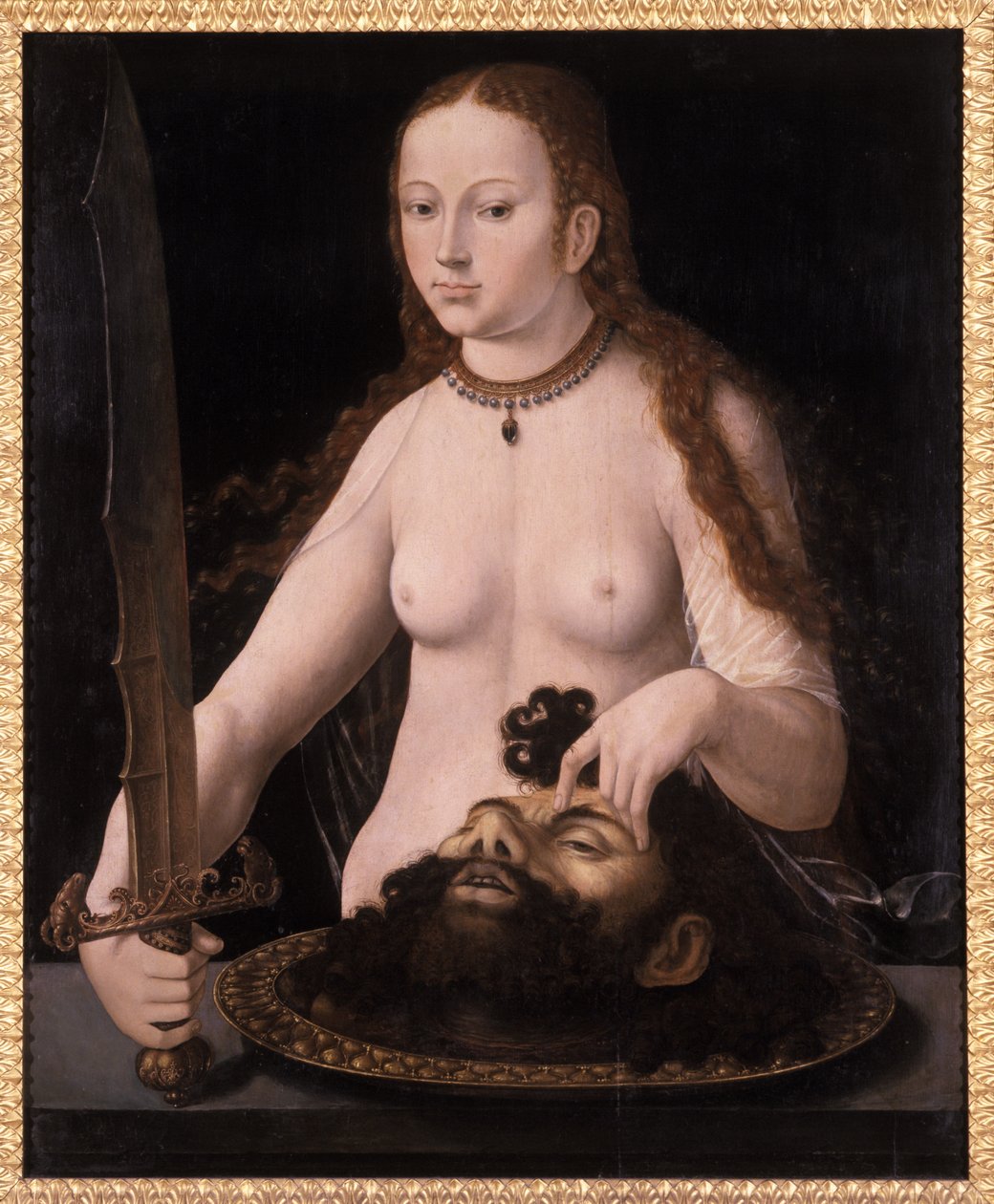 Judith med huvudet av Holofernes, 1530 av Netherlandish School