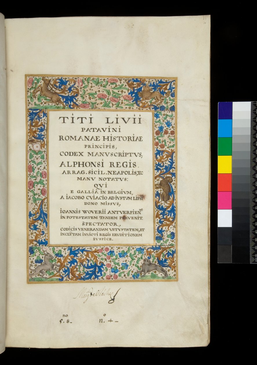 Ms 344. Livy, från stadens grundande av Netherlandish School
