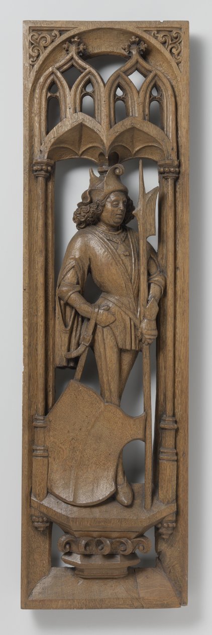 Panel från ett orgelhus, ca. 1510-20 av Netherlandish School