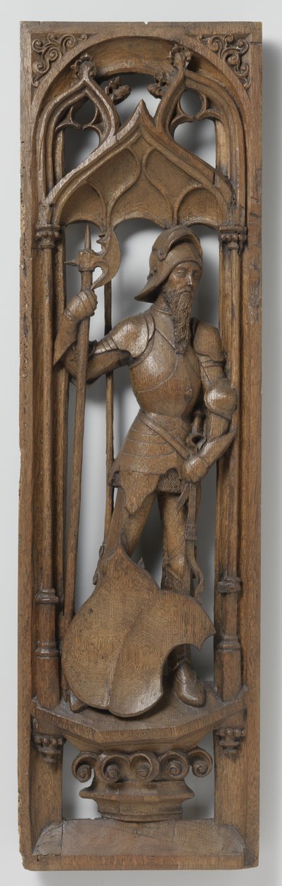 Panel från ett orgelhus, ca. 1510-20 av Netherlandish School