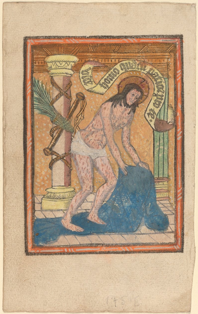 Sorgernas man av Netherlandish or French 15th Century