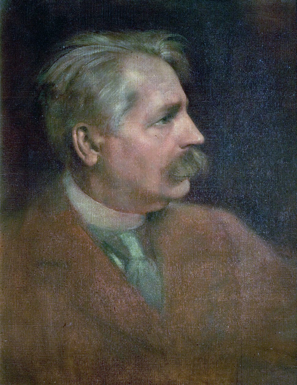 Ralph, 2nd Earl of Lovelace (olja på duk) av Neville Stephen Lytton