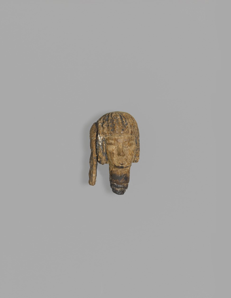 Figur av en flicka som flyter (trä) av New Kingdom Egyptian