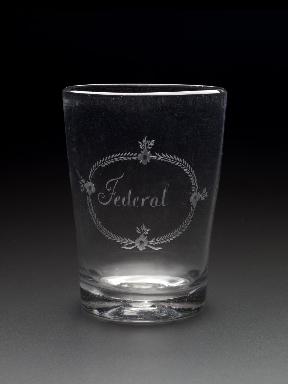 Tumlare, c. 1788-1795 (icke-blyglas) av New Bremen Glass Manufactory