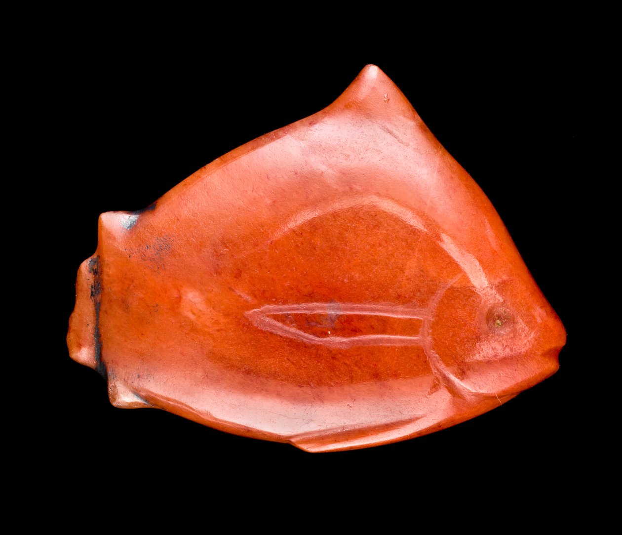 Fiskamulett av New Kingdom Egyptian