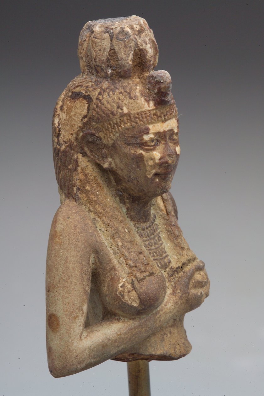 Isis, Nya kungariket (1550-1085 f.Kr.) (sten) av New Kingdom Egyptian