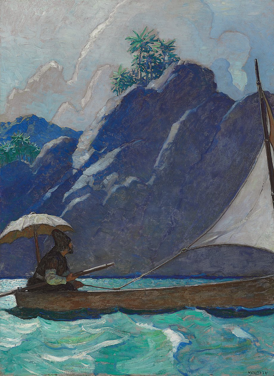 Och så tog jag då och då en liten resa på havet av Newell Convers Wyeth