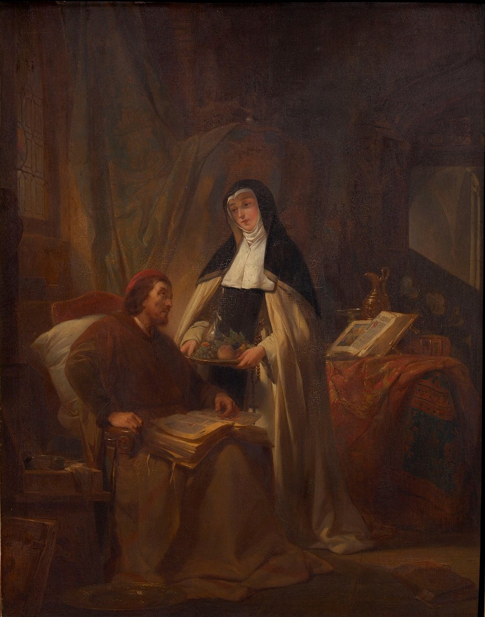 Hans medlemskap på Sint-Jan Hospital i Brygge, av Nicaise de Keyser