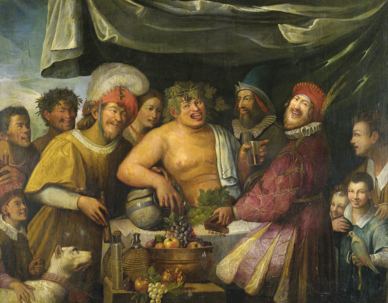 A Bacchanal av Niccolo Frangipane