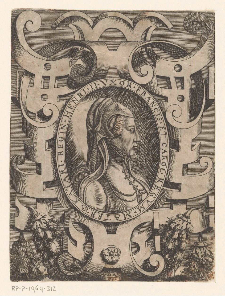 Porträtt av Catharina de