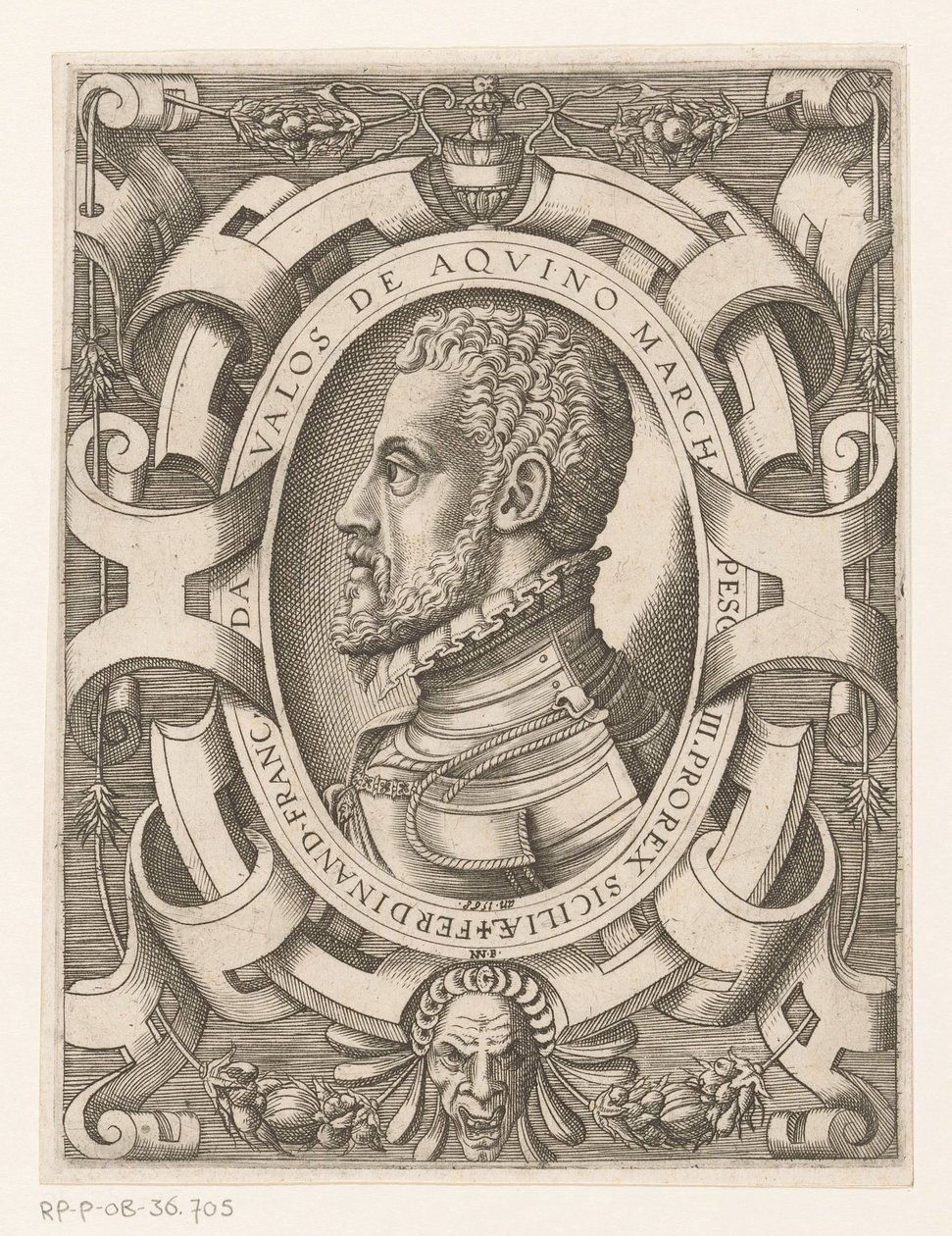 Porträtt av Fernando Francesco d