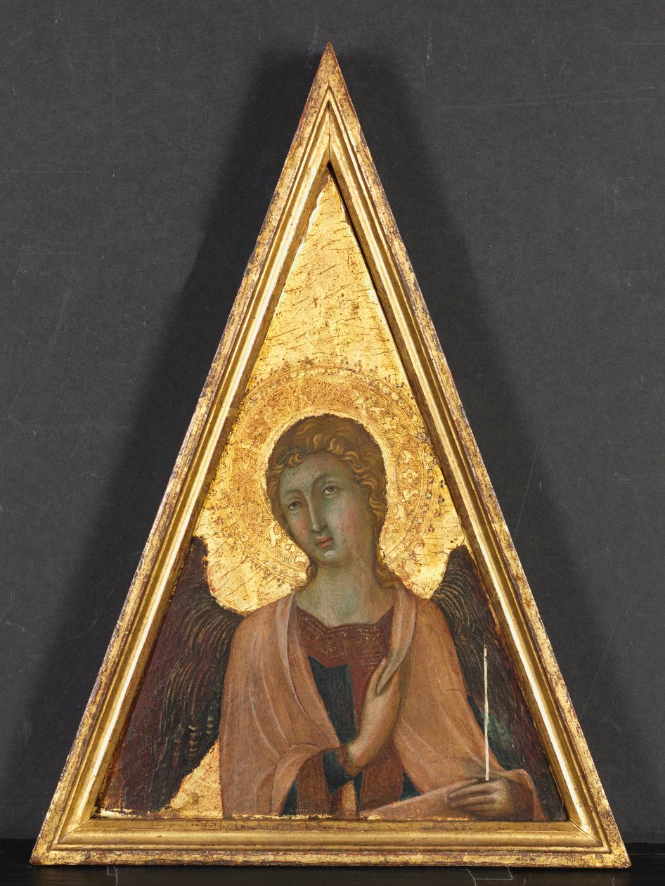 Pinnacle med ängel, ca. 1340. av Niccolò di Segna