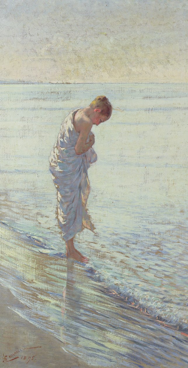 A Conchigilia (A Shell), 1895 av Niccolo Cannicci
