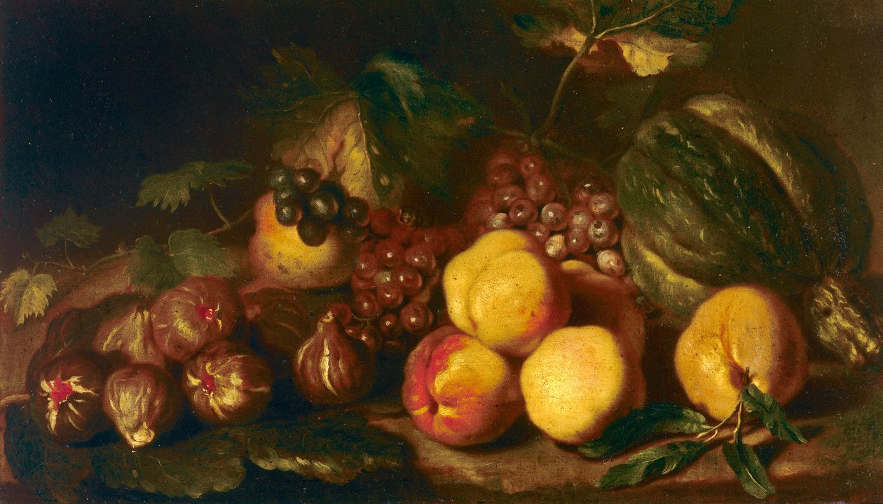 Stilleben af fruitswed av Niccolo Cassana