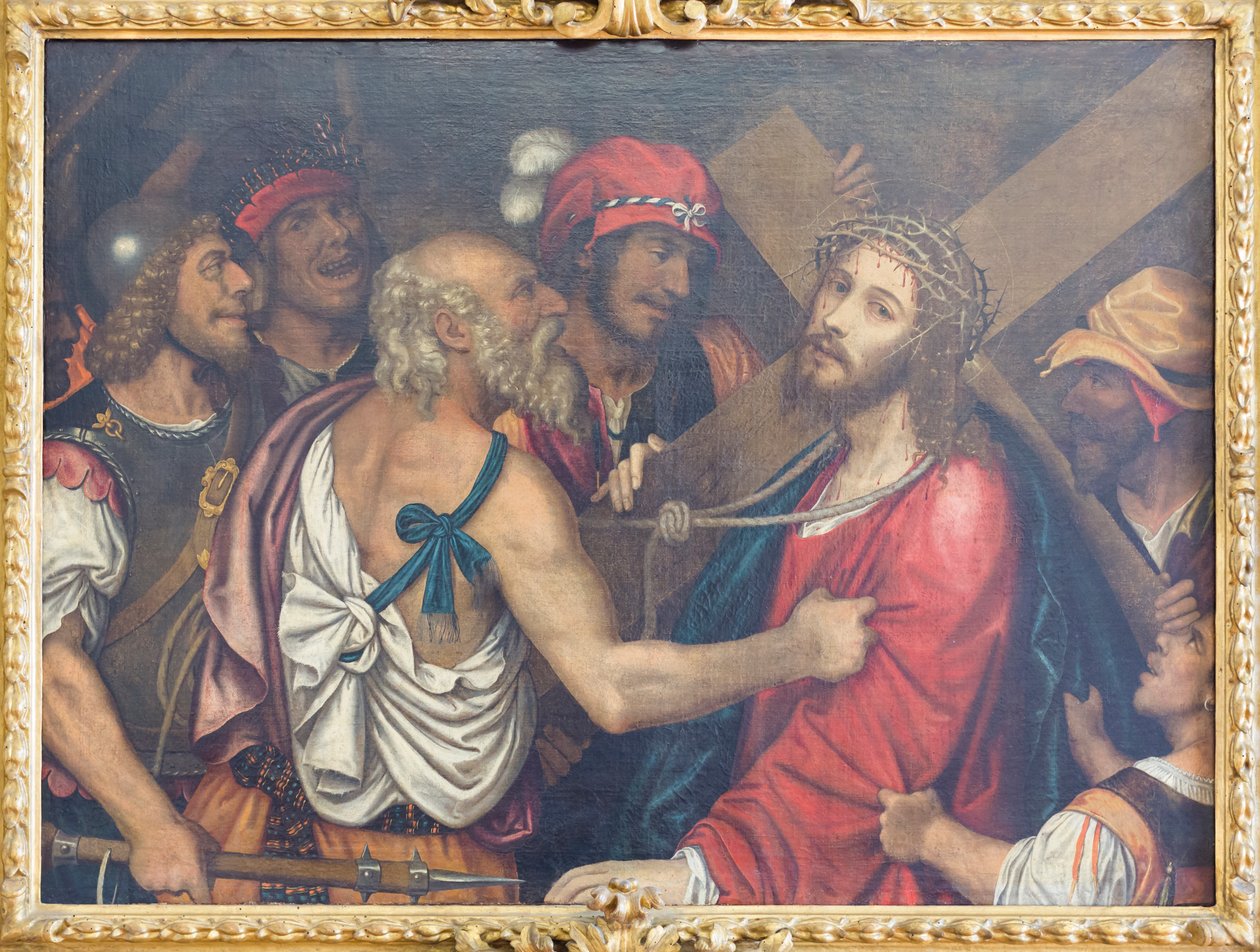 Uppstigningen till Golgata av Niccolo Frangipane