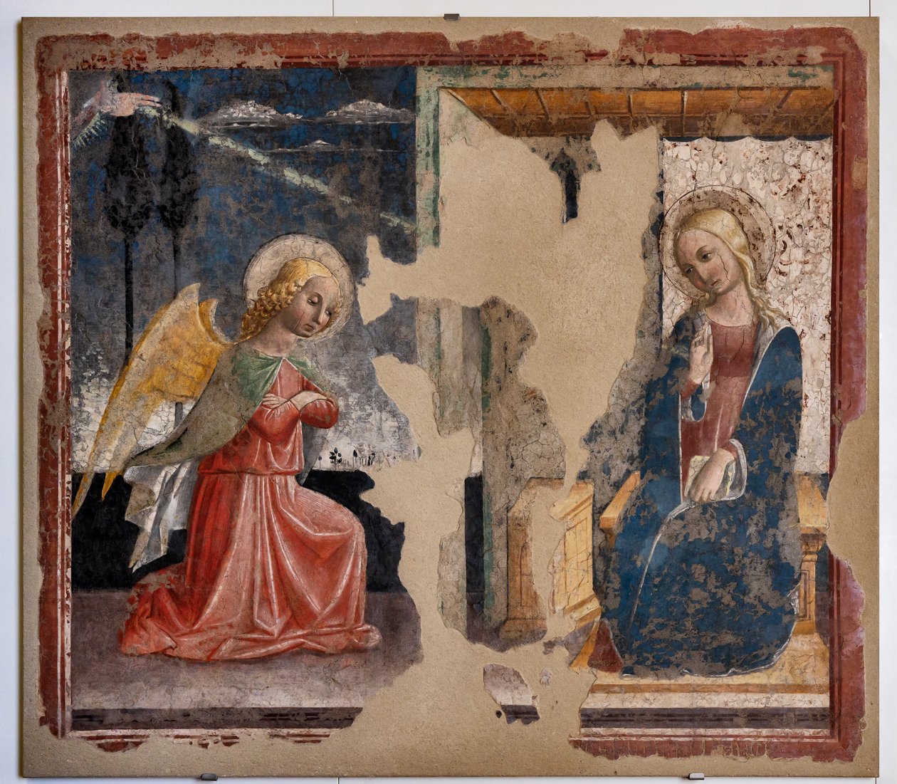 Bebådelse, XV-talet av Niccolo di Liberatore