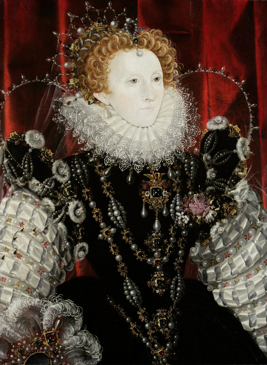 Drottning Elizabeth I (1533–1603) av Nicholas Hilliard