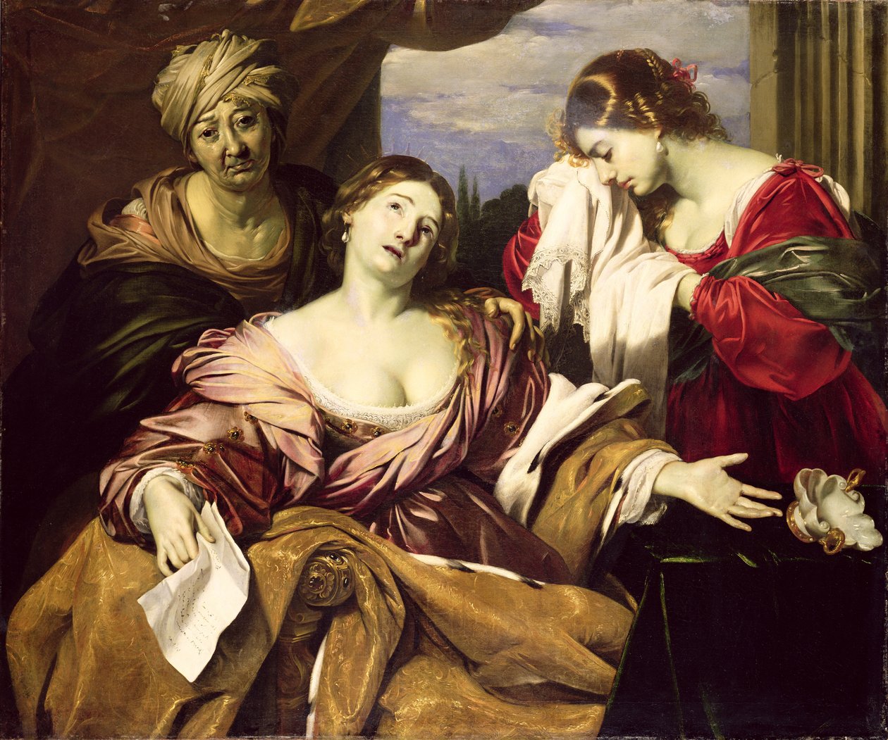 The Death of Sophonisba, 1655-65  av Nicholas Renieri