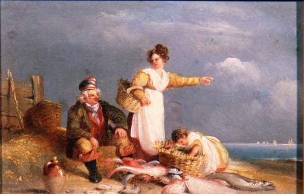 Fiskare med fångsten av Nicholas Condy
